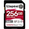 Kingston Canvas React Plus SDXC 256GB Class 10 U3 V90 UHS-II
