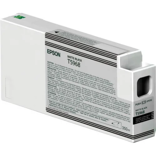 Epson T5968 Γνήσιο Μελάνι Εκτυπωτή InkJet Matte Μαύρο (C13T596800)