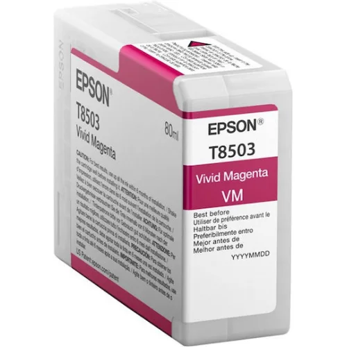 Epson T8503 Γνήσιο Μελάνι Εκτυπωτή InkJet Ματζέντα (SC-P800)
