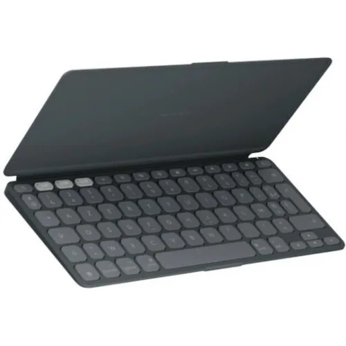 Logitech Keys-to-go 2 Ασύρματο Bluetooth Πληκτρολόγιο για Tablet Αγγλικό US Γκρι
