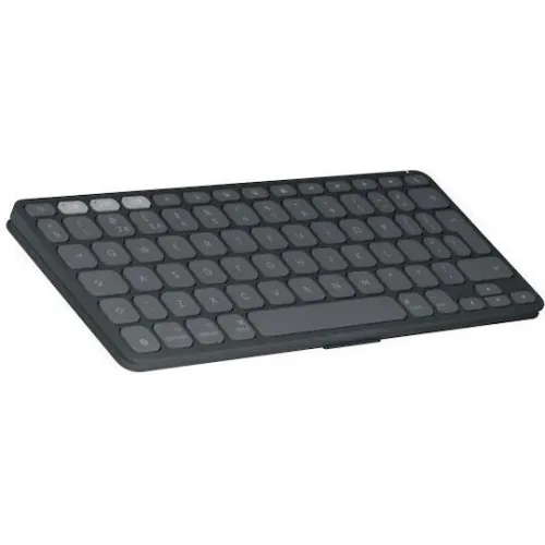 Logitech Keys-to-go 2 Ασύρματο Bluetooth Πληκτρολόγιο για Tablet Αγγλικό US Γκρι