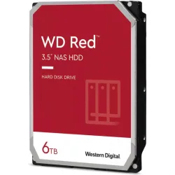 Western Digital Red Plus 6TB HDD Σκληρός Δίσκος 3.5" SATA III 5400rpm με 256MB Cache για NAS