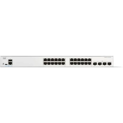 Cisco Catalyst 1200 v1 Managed L2 PoE+ Switch με 24 Θύρες Gigabit (1Gbps) Ethernet