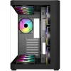 Supercase HallStatt HA30A Gaming Midi Tower Κουτί Υπολογιστή με Πλαϊνό Παράθυρο και ARGB Φωτισμό Μαύρο