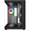 Supercase UR16A-G – Uriel Gaming Midi Tower Κουτί Υπολογιστή με Πλαϊνό Παράθυρο και RGB Φωτισμό Μαύρο