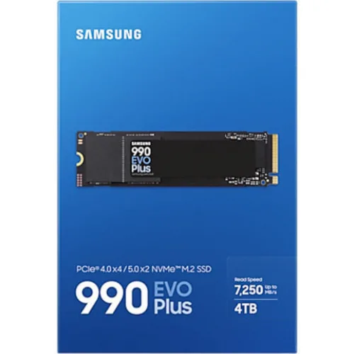 Samsung 990 EVO Plus SSD 4TB M.2 NVMe PCI Express 5.0