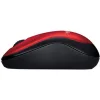 Logitech M185 (910-002237) Ασύρματο Mini Ποντίκι Black/Red