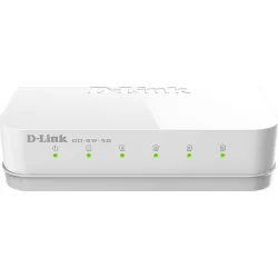 D-Link GO-SW-5G Unmanaged L2 Switch με 5 Θύρες Gigabit (1Gbps) Ethernet