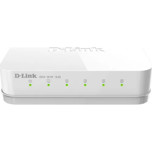 D-Link GO-SW-5G Unmanaged L2 Switch με 5 Θύρες Gigabit (1Gbps) Ethernet