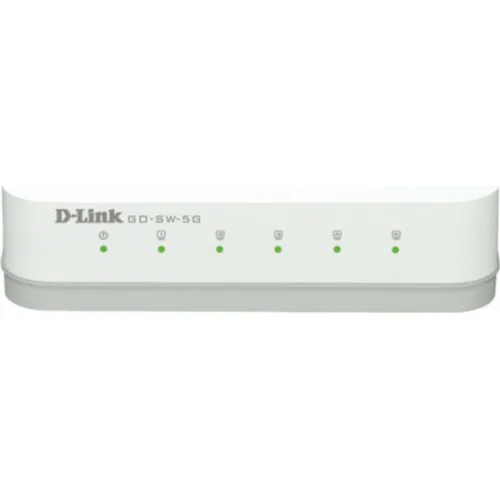 D-Link GO-SW-5G Unmanaged L2 Switch με 5 Θύρες Gigabit (1Gbps) Ethernet