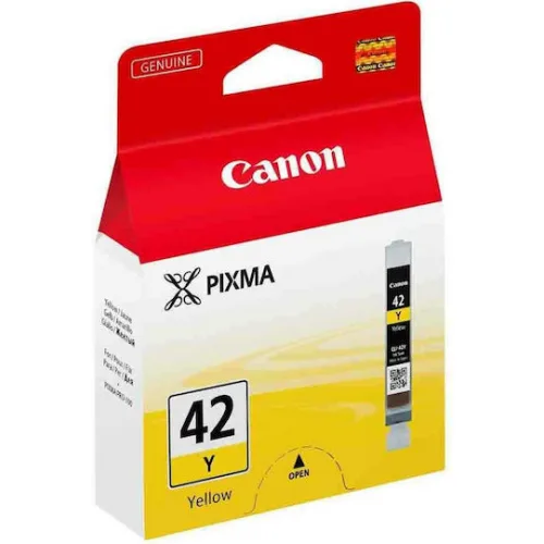 Canon CLI-42 Γνήσιο Μελάνι Εκτυπωτή InkJet Κίτρινο (6387B001)