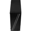Aerocool Streak Gaming Midi Tower Κουτί Υπολογιστή με Πλαϊνό Παράθυρο και RGB Φωτισμό Μαύρο