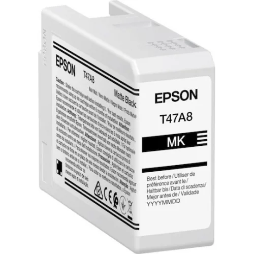 Epson UltraChrome Pro10 Γνήσιο Μελάνι Εκτυπωτή InkJet Matte Μαύρο (C13T47A80N)
