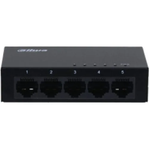 Dahua PFS3005-5GT v2 Unmanaged L2 Switch με 5 Θύρες Gigabit (1Gbps) Ethernet