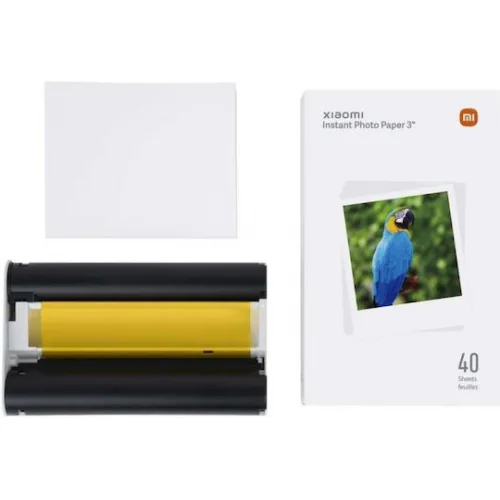 Xiaomi Instant Φωτογραφικό Χαρτί 3" για Εκτυπωτές Θερμικής Εξάχνωσης/Μεταφοράς 40 Φύλλα