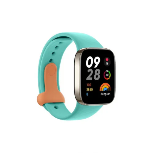 Xiaomi Λουράκι Σιλικόνης Aqua Blue (Redmi Watch 3)