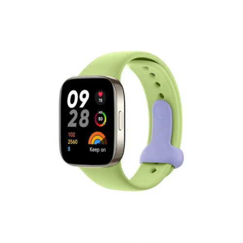 Xiaomi Λουράκι Σιλικόνης Lime Green (Redmi Watch 3)