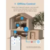 Meross Smart Ενδιάμεσος Διακόπτης Wi-Fi