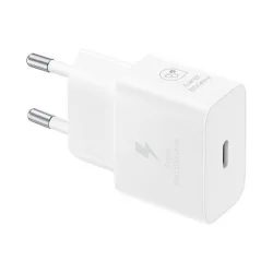 Samsung Φορτιστής Χωρίς Καλώδιο GaN με Θύρα USB-C 25W Power Delivery Λευκός (EP-T2510N)
