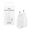 Samsung Φορτιστής Χωρίς Καλώδιο GaN με Θύρα USB-C 25W Power Delivery Λευκός (EP-T2510N)