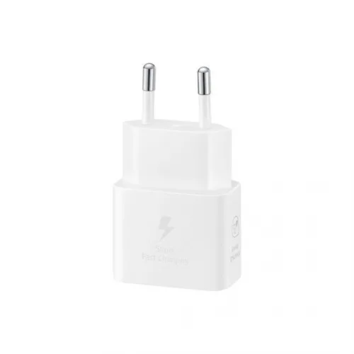 Samsung Φορτιστής Χωρίς Καλώδιο GaN με Θύρα USB-C 25W Power Delivery Λευκός (EP-T2510N)