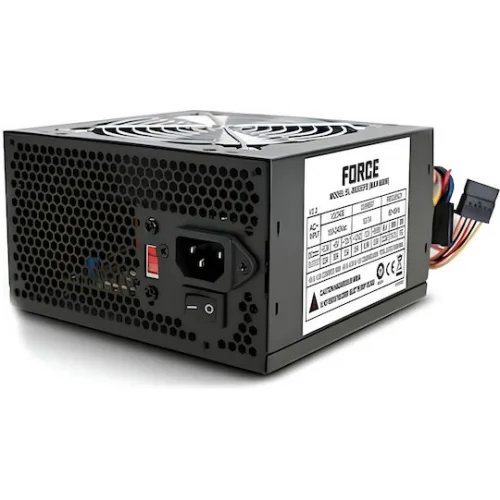 Force Force Passive PFC 650W Μαύρο Τροφοδοτικό Υπολογιστή Full Wired