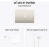 Apple MacBook Air 13.6" IPS Retina Display (M4-10‑core/16GB/256GB SSD/8-Core GPU) Starlight (GR Keyboard)