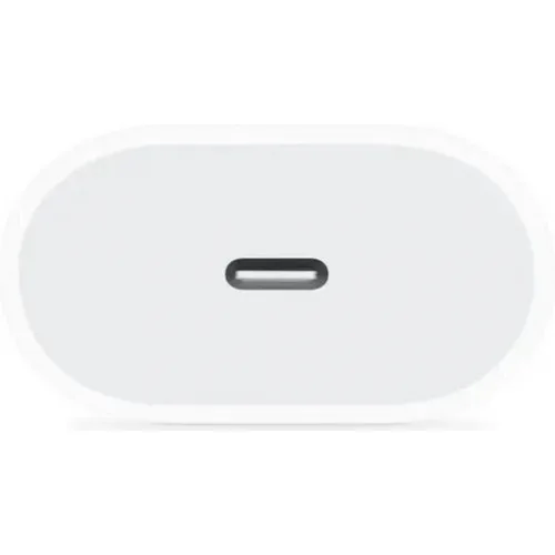 Apple Φορτιστής Χωρίς Καλώδιο με Θύρα USB-C 20W Λευκός (Power Adapter MD3J4)