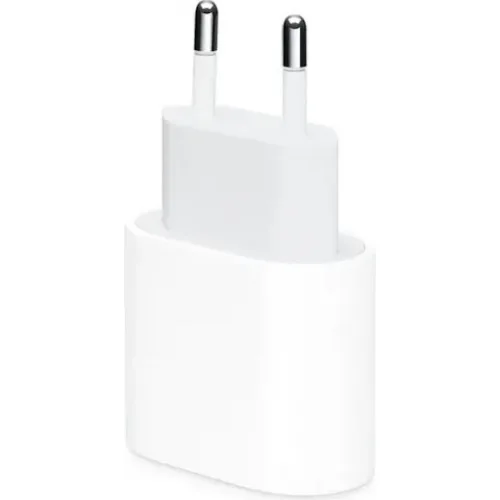Apple Φορτιστής Χωρίς Καλώδιο με Θύρα USB-C 20W Λευκός (Power Adapter MD3J4)