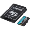 Kingston Canvas Go Plus microSDXC 256GB Class 10 U3 V30 A2 UHS-I με αντάπτορα