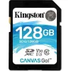Kingston Canvas Go! SDXC 128GB Class 10 U3 V30 UHS-I