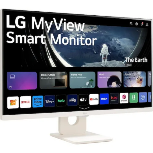 LG 27U511SA-W IPS HDR Smart Monitor 27" FHD 1920x1080 με Χρόνο Απόκρισης 5ms GTG