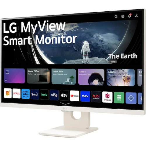 LG 27U511SA-W IPS HDR Smart Monitor 27" FHD 1920x1080 με Χρόνο Απόκρισης 5ms GTG