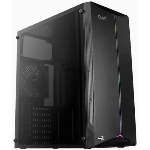 Quest Play Gaming Desktop PC (i5-12400F/8GB DDR4/500GB SSD/GeForce GTX 1650/W11 Home)