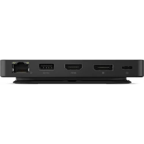 Lenovo Travel Docking Station με Dock / USB-C / Διπλό USB-C HDMI/DisplayPort 4K Ethernet Μαύρο