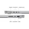 Apple MacBook Pro 16" (2024) 16.2" Retina Display 120Hz (M4-Pro 14‑core/24GB/512GB SSD/20-Core GPU) Silver (GR Keyboard)