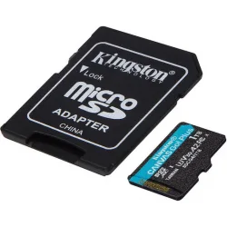 Kingston Canvas Go Plus microSDXC 1.0TB Class 10 U3 V30 A2 με αντάπτορα