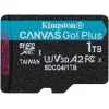 Kingston Canvas Go Plus microSDXC 1.0TB Class 10 U3 V30 A2 με αντάπτορα
