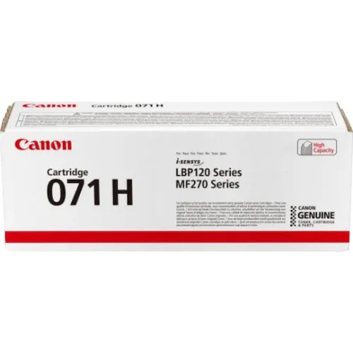 Canon 071h Γνήσιο Toner Laser Εκτυπωτή Μαύρο 2500 Σελίδων (5646C002)