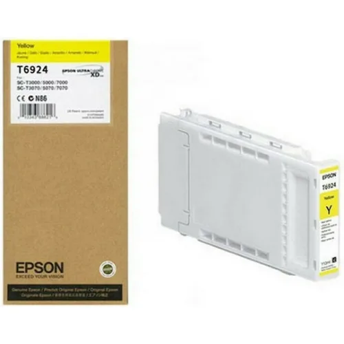 Epson T6924 Γνήσιο Μελάνι Εκτυπωτή InkJet Κίτρινο (C13T692400)