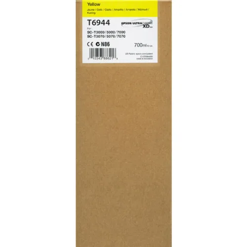 Epson T6944 Γνήσιο Μελάνι Εκτυπωτή InkJet Κίτρινο (C13T694400)