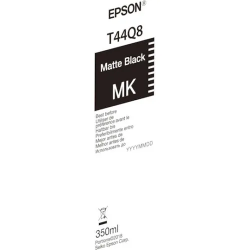 Epson UltraChrome Pro T44Q84N Γνήσιο Μελάνι Εκτυπωτή InkJet Matte Μαύρο (C13T44Q84N)