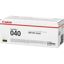 Canon 040 Γνήσιο Toner Laser Εκτυπωτή Κίτρινο 5400 Σελίδων (0454C001)