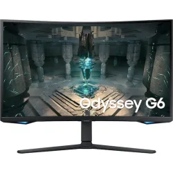 Samsung Odyssey G6 VA HDR Curved Gaming Monitor 32" QHD 2560x1440 240Hz με Χρόνο Απόκρισης 1ms GTG