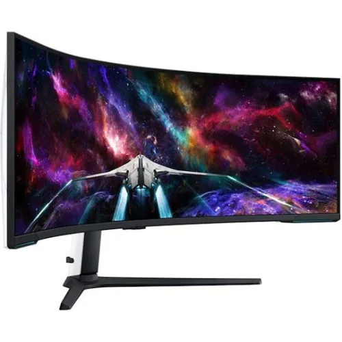 Samsung Odyssey Neo G9 G95NC Ultrawide VA HDR Curved Gaming Monitor 57" 7680x2160 240Hz με Χρόνο Απόκρισης 1ms GTG