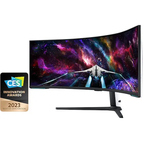 Samsung Odyssey Neo G9 G95NC Ultrawide VA HDR Curved Gaming Monitor 57" 7680x2160 240Hz με Χρόνο Απόκρισης 1ms GTG