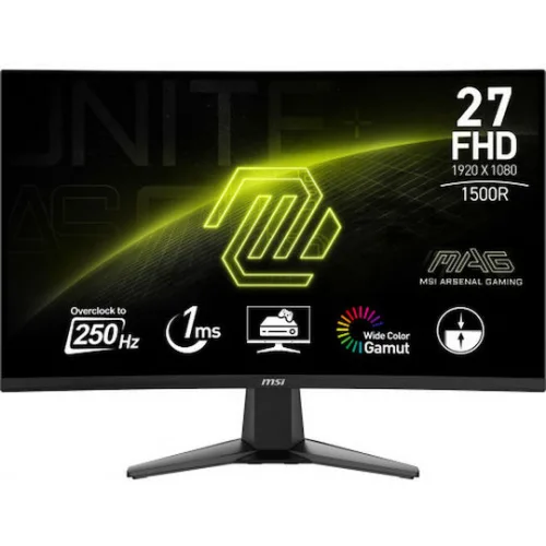 MSI MAG 27C6X VA HDR Curved Gaming Monitor 27" FHD 1920x1080 250Hz