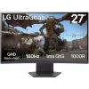 LG UltraGear 27GS60QC-B VA HDR Curved Gaming Monitor 27" QHD 2560x1440 180Hz με Χρόνο Απόκρισης 1ms GTG