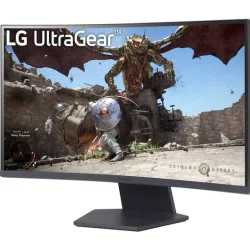 LG UltraGear 27GS60QC-B VA HDR Curved Gaming Monitor 27" QHD 2560x1440 180Hz με Χρόνο Απόκρισης 1ms GTG