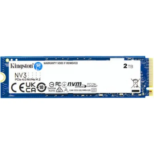 Kingston Nv3 SSD 2TB M.2 NVMe PCI Express 4.0